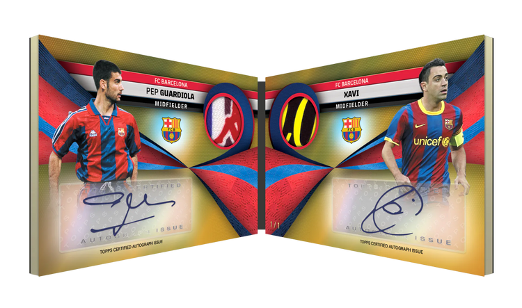 Random football autograph card + sealed pack (Topps items only)