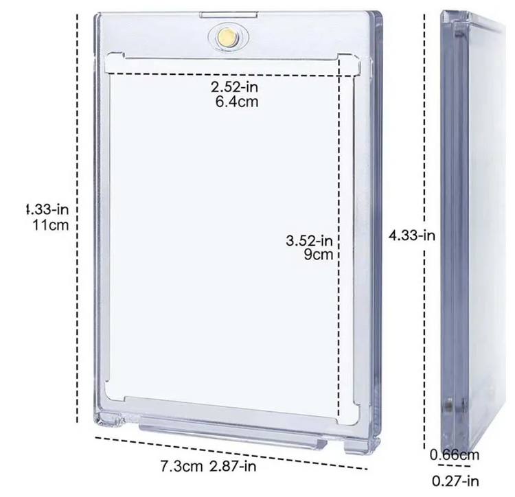 Magnetic 35PT UV Protected Card Holders