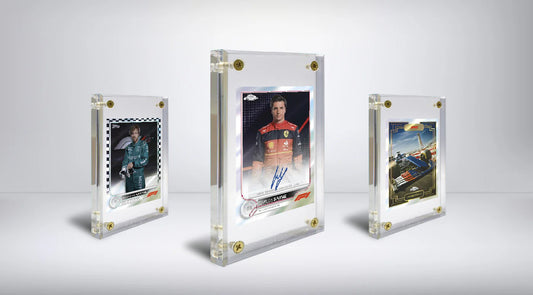 Collectible card acrylic display